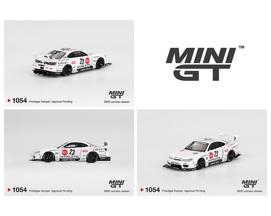 MINI GT 1:64 Nissan LB-Super Silhouette S15 SILVIA ATHLETE in White
