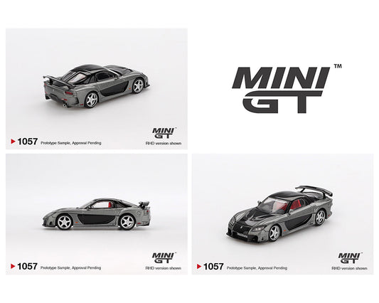 MINI GT 1:64 Mazda RX-7 (FD3S) VeilSide Forunte Edition in Grey