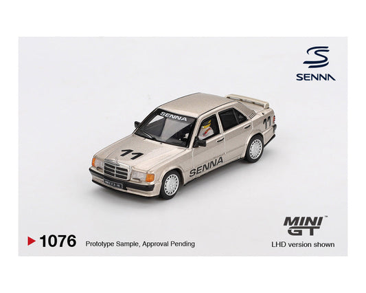 *PREORDER* MINI GT 1:64 Mercedes-Benz 190 E 2.3-16 #11 Ayrton Senna 1984 N眉rburgring Race of Champions w/ Figure