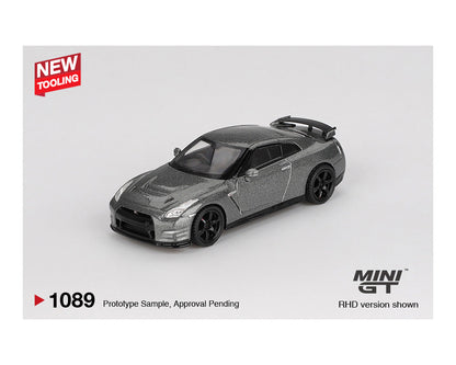 MINIGT 1:64 2013 Nissan GT-R NISMO R35 CRS Version in Dark Metal Gray