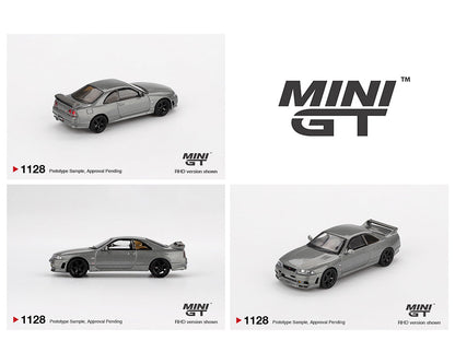 *PREORDER* MINI GT 1:64 NISSAN Skyline GT-R Dark Metal Gray (NISMO BCNR33 CRS Version)