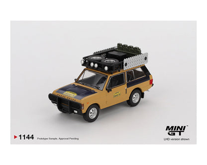 MINI GT 1:64 Range Rover 1981 Camel Trophy Sumatra C. Swoboda / K. Mentel Winner