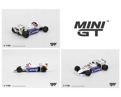 *PREORDER* MINIGT 1:64 Toleman TG184 #20 Johnny Cecotto 1984 Monaco Grand Prix in White