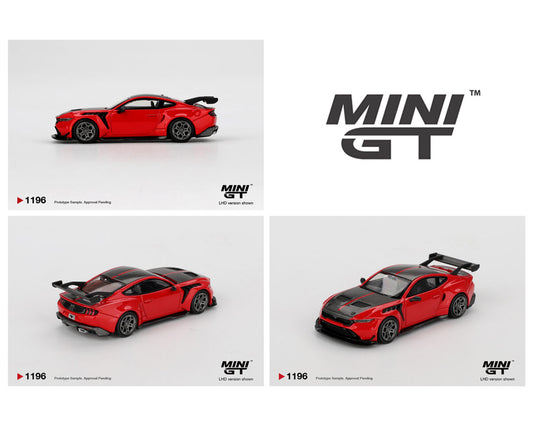 *PREORDER* MINIGT 1:64 Ford Mustang GTD in Race Red
