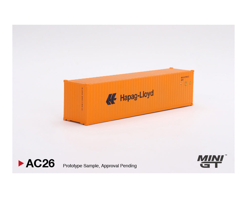 MINIGT 1:64 Dry Container 40鈥?鈥淗apag-Lloyd鈥?Edition