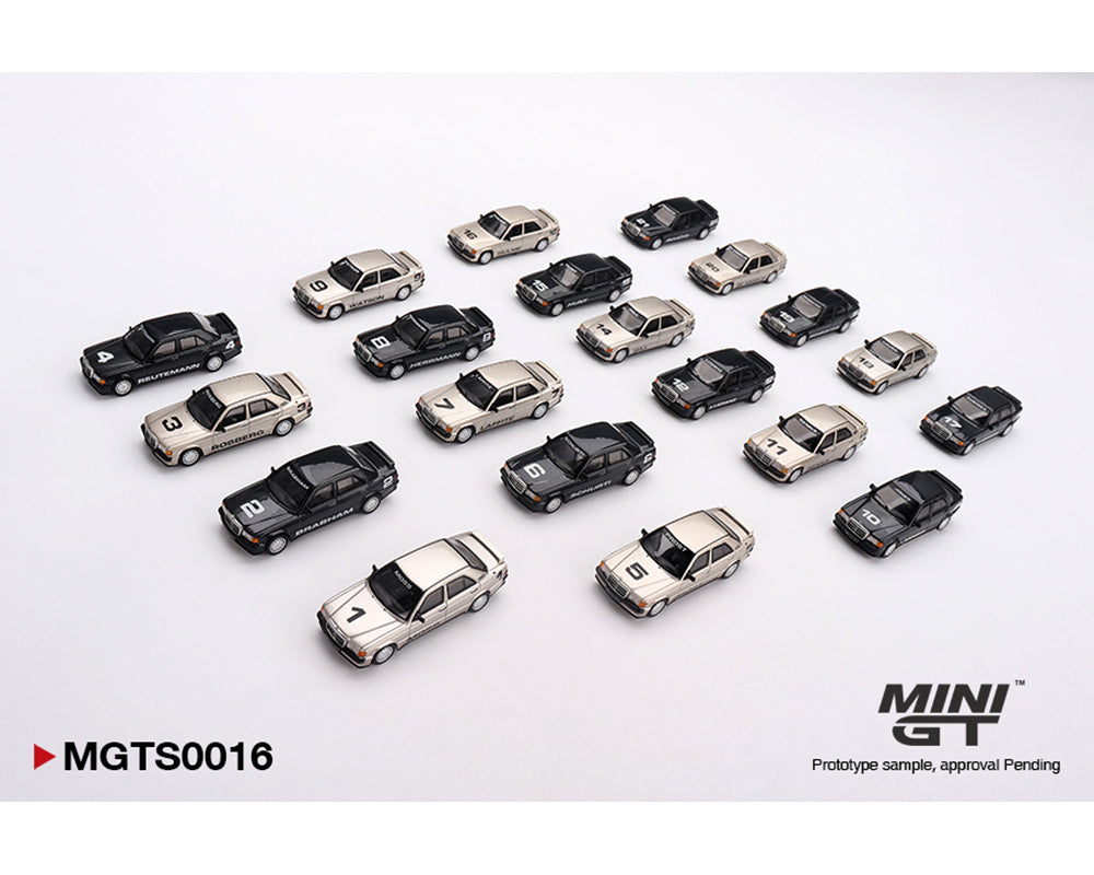 Mini GT 1:64 1984 N眉rburgring Race of Champions 20 Cars Set Special