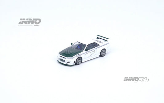 INNO64 1:64 Nissan Skyline GT-R (R34) NISMO R-Tune "MINES" Edition