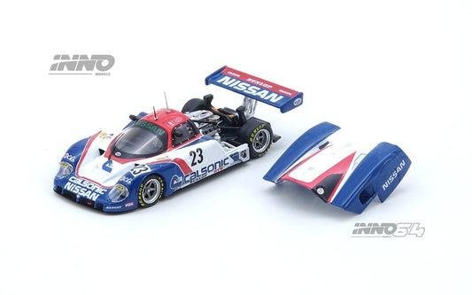 INNO64 1:64 Nissan R89C Le Mans 1989 No23 Masahiro Hasemi / Kazuyoshi Hoshino / Toshio Suzuki