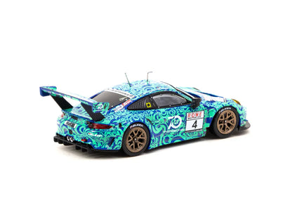 Tarmac Works 1:64 Porsche 911 GT3 R, VLN Endurance Racing Championship N眉rburgring 2018, M. Ragginger / N. Tandy / L. Vanthoorarretson / A. Moffat