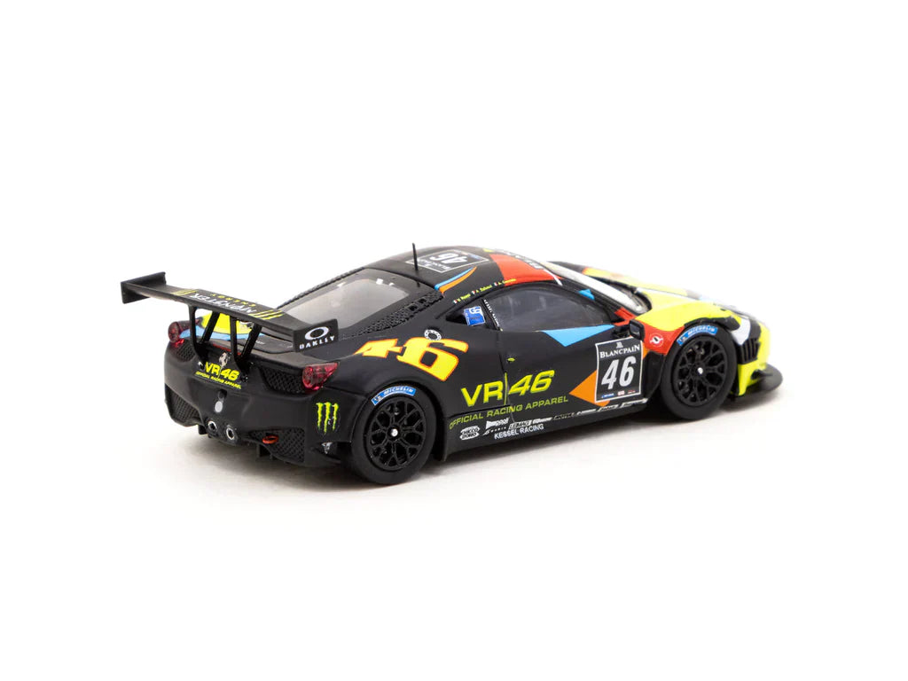 Tarmac Works 1:64 Ferrari 458 Italia GT3 (2011), Blancpain Endurance Series 2012 鈥?NURBURGRING, V. Rossi / A. Salucci / A.Ceccato