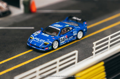 Tarmac Works 1:64 Ferrari F40 LM, 24h of Le Mans 1995, M. Fert茅 / O. Th茅venin / C. Palau