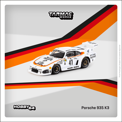 Tarmac Works 1:64 Porsche 935 K3, 24h of Le Mans 1979 鈥?Winner, K. Ludwig / D. Whittington / B. Whittington