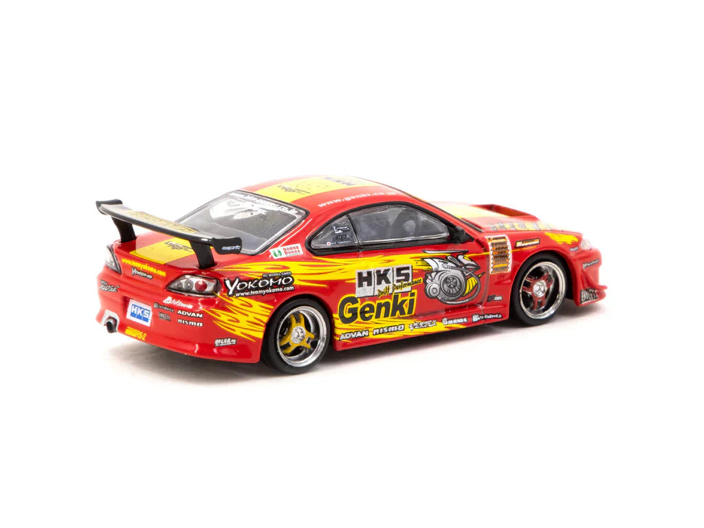 Tarmac Works 1:64 Nissan Silvia (S15) HKS Hyper RS-2