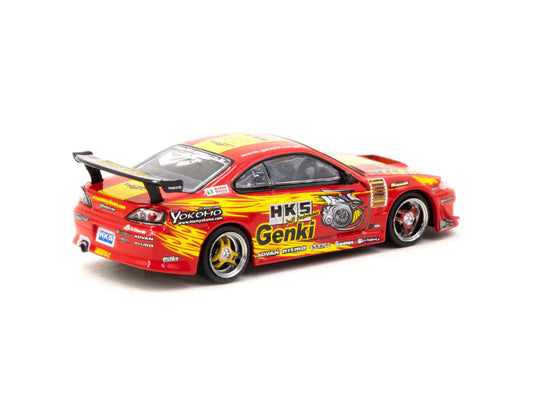 Tarmac Works 1:64 Nissan Silvia (S15) HKS Hyper RS-2