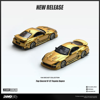 *PREORDER* INNO64 1:64 Toyota Supra (JZA80) TOP SECRET V12 Edition
